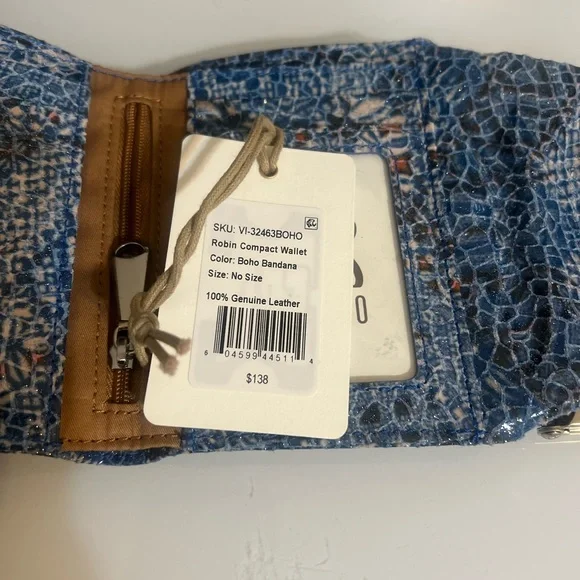 Hobo Robin kisslock wallet trifold - Picture 4 of 5